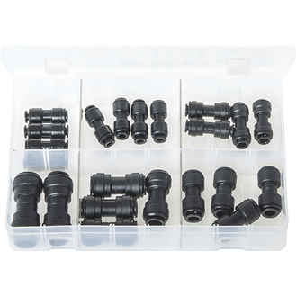 JG 'Speedfit' Push-Fit Tube Couplings - Straights, Metric