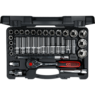 KS TOOLS 'CHROMEplus<sup>&amp;reg;</sup>' 1/2" Drive Socket Set
