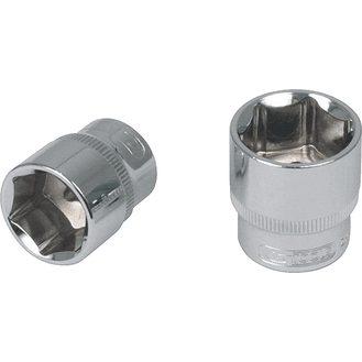 KS TOOLS 'CHROMEplus<sup>&amp;reg;</sup>' 3/8" Drive Regular Sockets