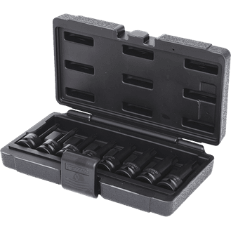 KS TOOLS 1/2" Drive TORX<sup>&amp;reg;</sup> Impact Bit Socket Set