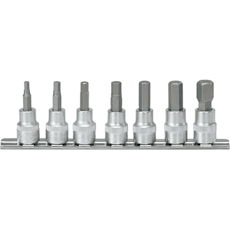 KS TOOLS 3/8" Drive Hex Bit Socket Set