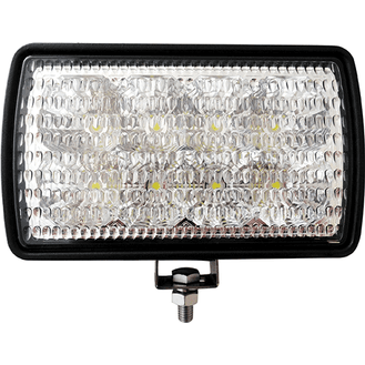 LED Adjustable Work Lamp - 6" Rectangular