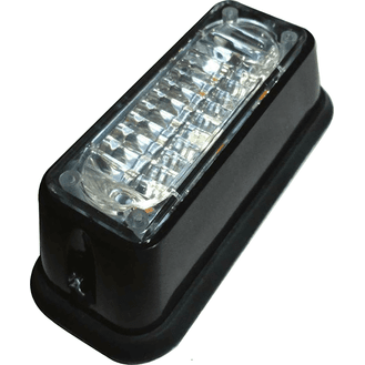 LED Amber Warning Light - 3 x COB LED 8W