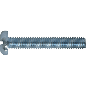 Machine Screws, Pan Head Slotted - Metric