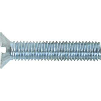 Machine Screws, Slotted Countersunk - Metric