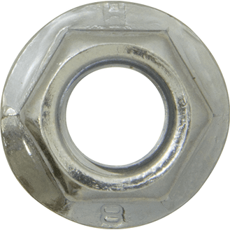 Metric Serrated Flange Nuts