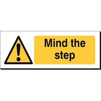 Mind The Step - 360 x 120 mm