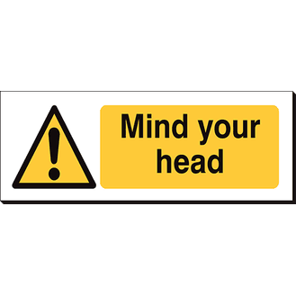 Mind Your Head - 360 x 120 mm