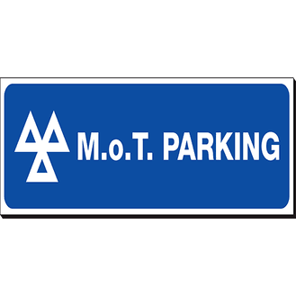 MOT Parking - 480 x 150 mm
