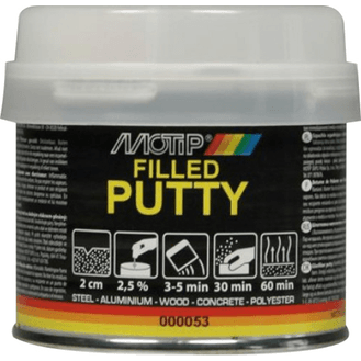 MOTIP 2 Component Filled Fibreglass Putty