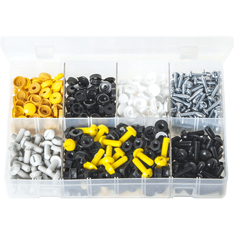 Number Plate Fasteners