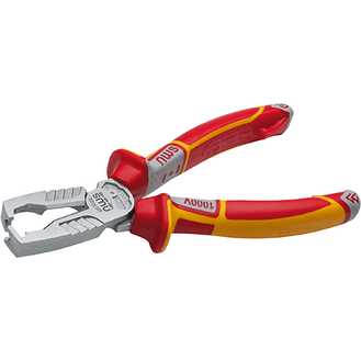 NWS 'MultiCutter' 3-in-1 VDE Wire Stripping Pliers