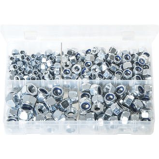 Nylon Lock Nuts - Metric (Popular Sizes)