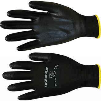 ONHAND Nitrile Coated Gloves