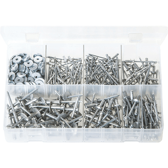 POP AVDEL 'Avex' Multi-grip Rivets with Washers
