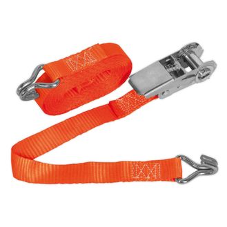 Sealey TD0845J Ratchet Tie Down 25mm x 4.5m Polyester Webbing 800kg Load Test