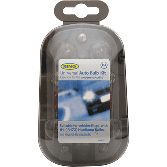 RING H4 Headlamp 12V Universal Auto Bulb Kit