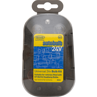 RING H7 Headlamp 24V Auto Bulb Kit