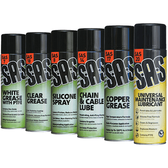 S·A·S Assorted Pack - Lubricant Aerosols 500ml