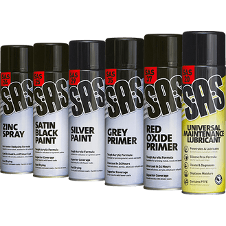 S·A·S Assorted Pack - Paint Aerosols 500ml