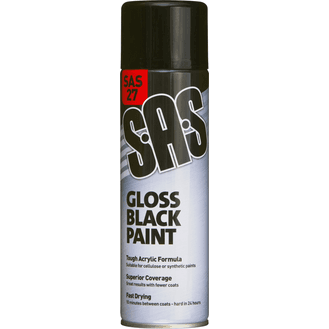 S·A·S Black Paint - Gloss