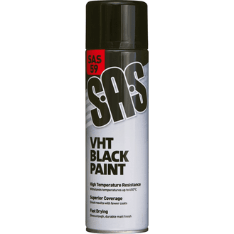 S·A·S Black Paint - VHT (Very High Temperature)