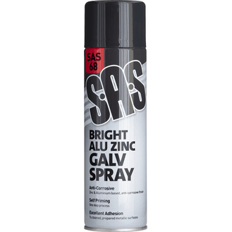 S·A·S Bright Alu Zinc Galv Spray