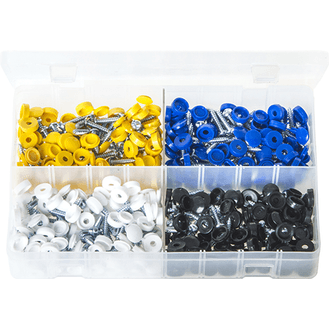 Security Number Plate Fasteners
