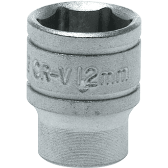 TENG TOOLS 1/4" Drive Regular Sockets - 6 Point