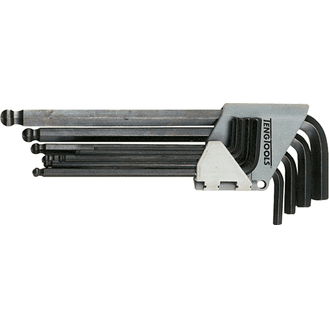 TENG TOOLS Ball Point Hex Key Wrench Set - Imperial