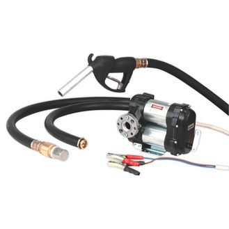 Sealey TP98 Diesel &amp; Fluid Transfer Pump 12V High Flow