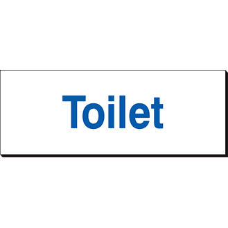 Toilet - 360 x 120 mm