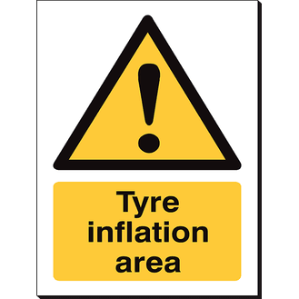 Tyre Inflation Area - 240 x 360 mm