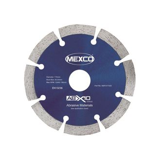 MEXCO Abrasive Materials X10 Grade Diamond Blade