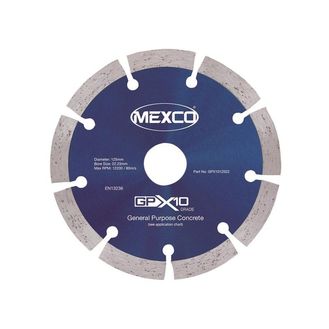 MEXCO GPX10 Concrete Diamond Blade