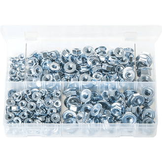Serrated Flange Nuts - Metric