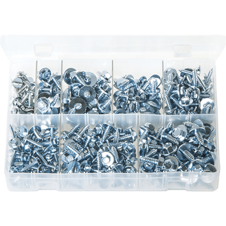 Sheet Metal Screws with Captive Washer