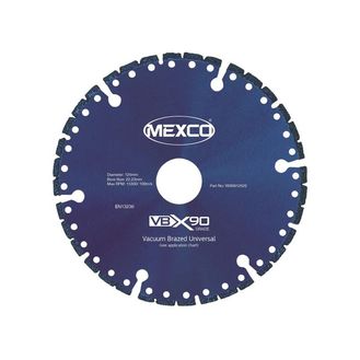 MEXCO VBX90 Grade Universal Diamond Blade