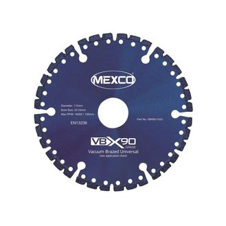 MEXCO VBX90 Grade Universal Diamond Blade