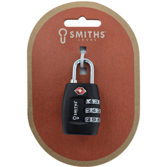 SMITHS SMT310 Tsa Padlock 3 Dial
