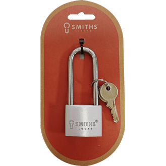 SMITHS SMT334 Aluminium Padlock Long Shackle