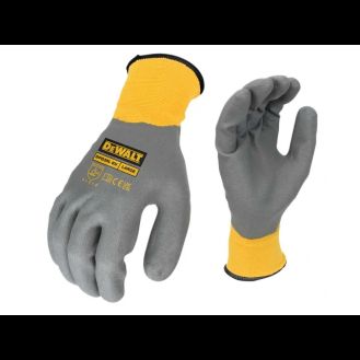 DeWALT Power Tools Water Resistant Grip Gloves - L (Size 9)