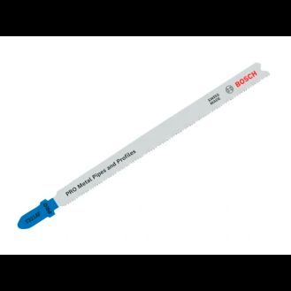 Bosch Powertool Accessories PRO Metal Pipes and Profiles T321AF Jigsaw Blade 132mm Pack of 5