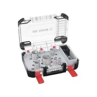 Bosch Powertool Accessories PRO Multi Material PC Plus Hole Saw Set, 9 Piece