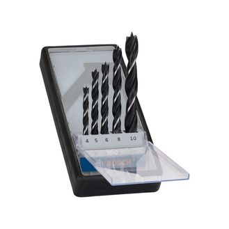 Bosch Powertool Accessories PRO Wood Brad Point Drill Bit Set, 5 Piece