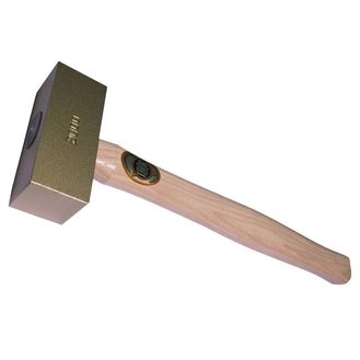 Thor Square Solid Brass Mallet 2000g