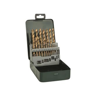 Bosch Powertool Accessories Metal HSS Titanium Drill Bit Set, 19 Piece