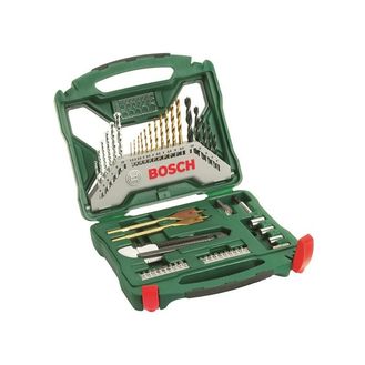 Bosch Powertool Accessories X-Line Titanium Drill and Screwdriver Bit Set, 50 Piece