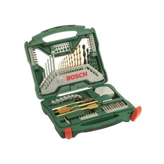 Bosch Powertool Accessories X-Line Titanium Drill and Screwdriver Bit Set, 70 Piece