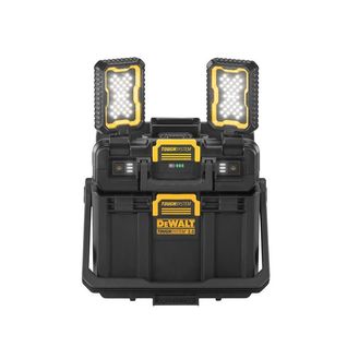 DEWALT Storage TOUGHSYSTEM™ 2.0 Task Box &amp; Adjustable Work Light 18V Bare Unit